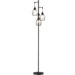 Homcom Industrial Standing Floor Lamp 170.5cm