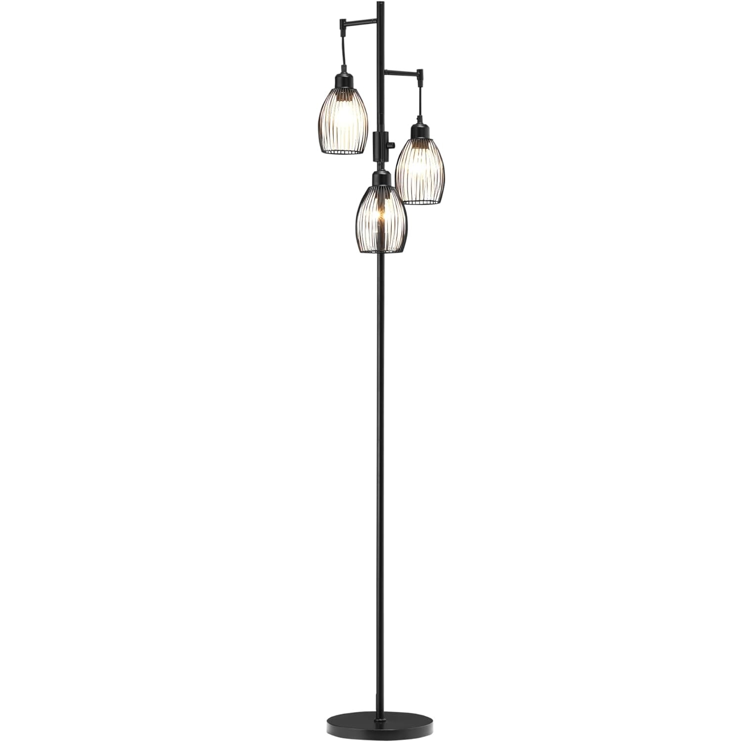 Homcom Industrial Standing Floor Lamp 170.5cm